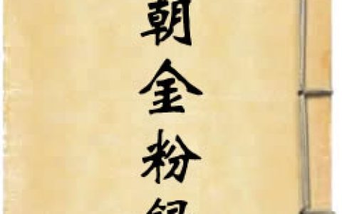 《南朝金粉錄》作者：佚名